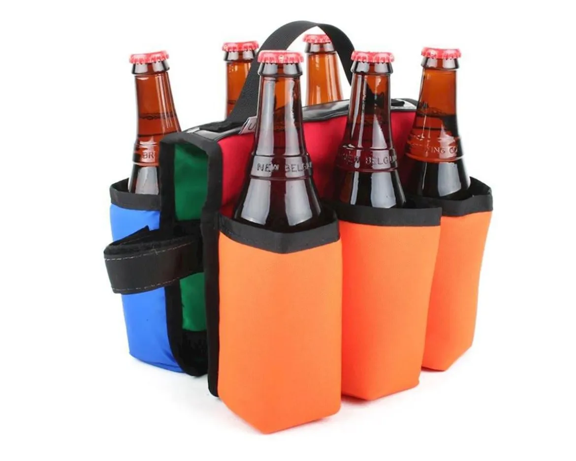 Green Guru Sixer 6-Pack Insulated Top Tube Holder (Color Varies)