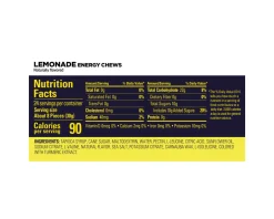 GU Energy Chews (Lemonade) (12 | 2.12oz Pouches)
