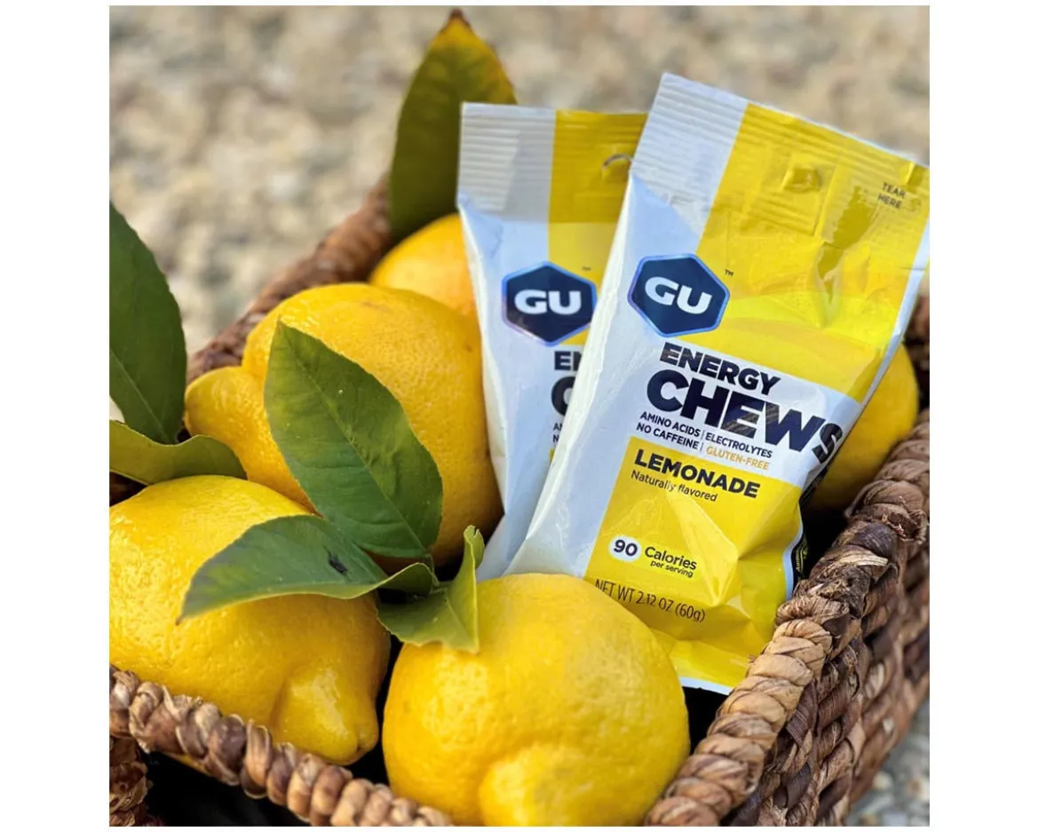 GU Energy Chews (Lemonade) (12 | 2.12oz Pouches)
