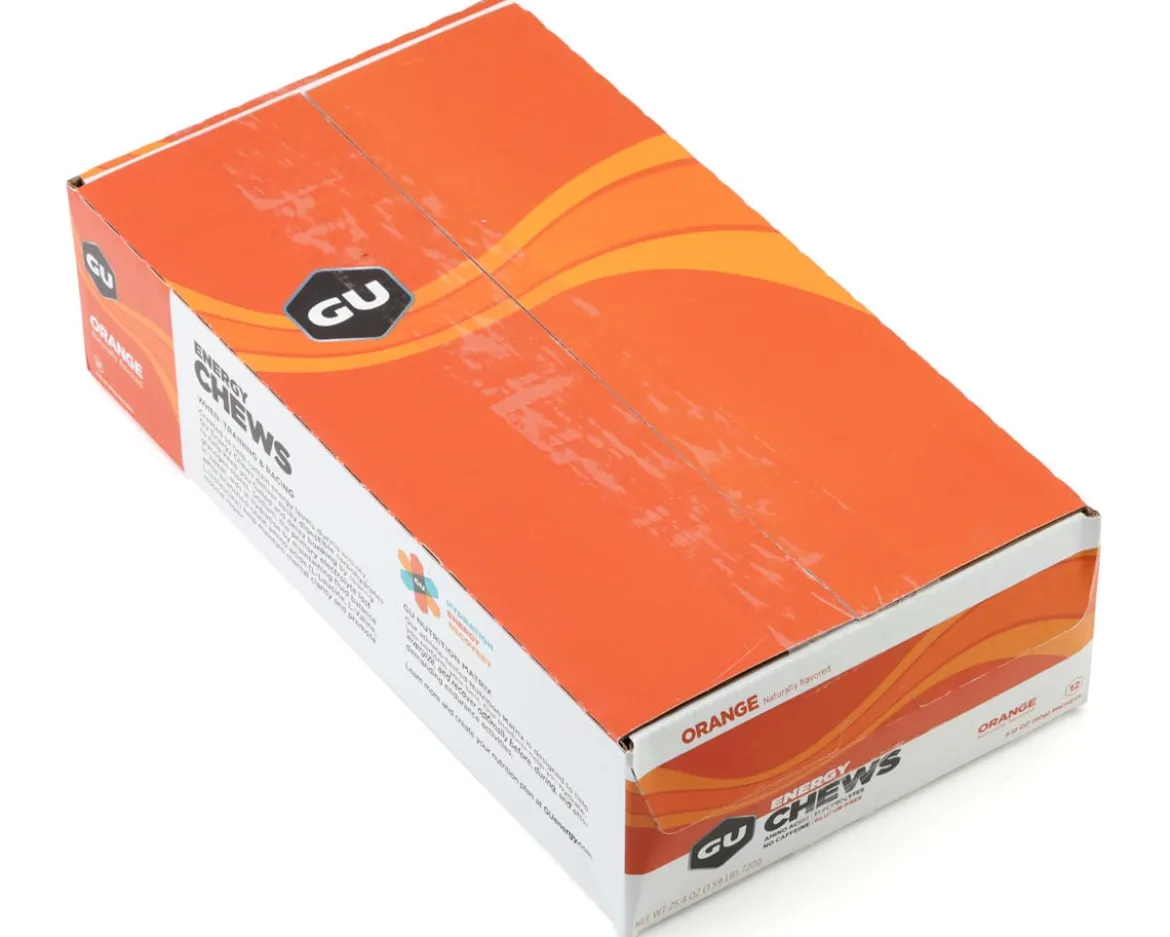 GU Energy Chews (Orange) (12 | 2.12oz Pouches)