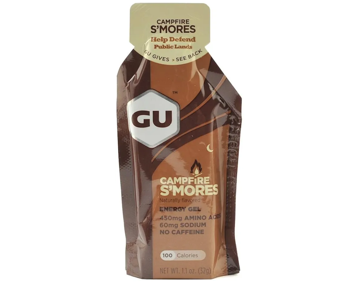 GU Energy Gel (Campfire S'mores) (24 | 1.1oz Packets)
