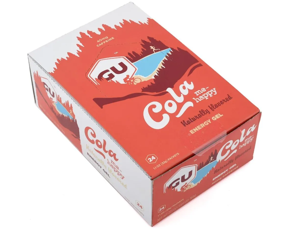 GU Energy Gel (Cola-Me-Happy) (24 | 1.1oz Packets)
