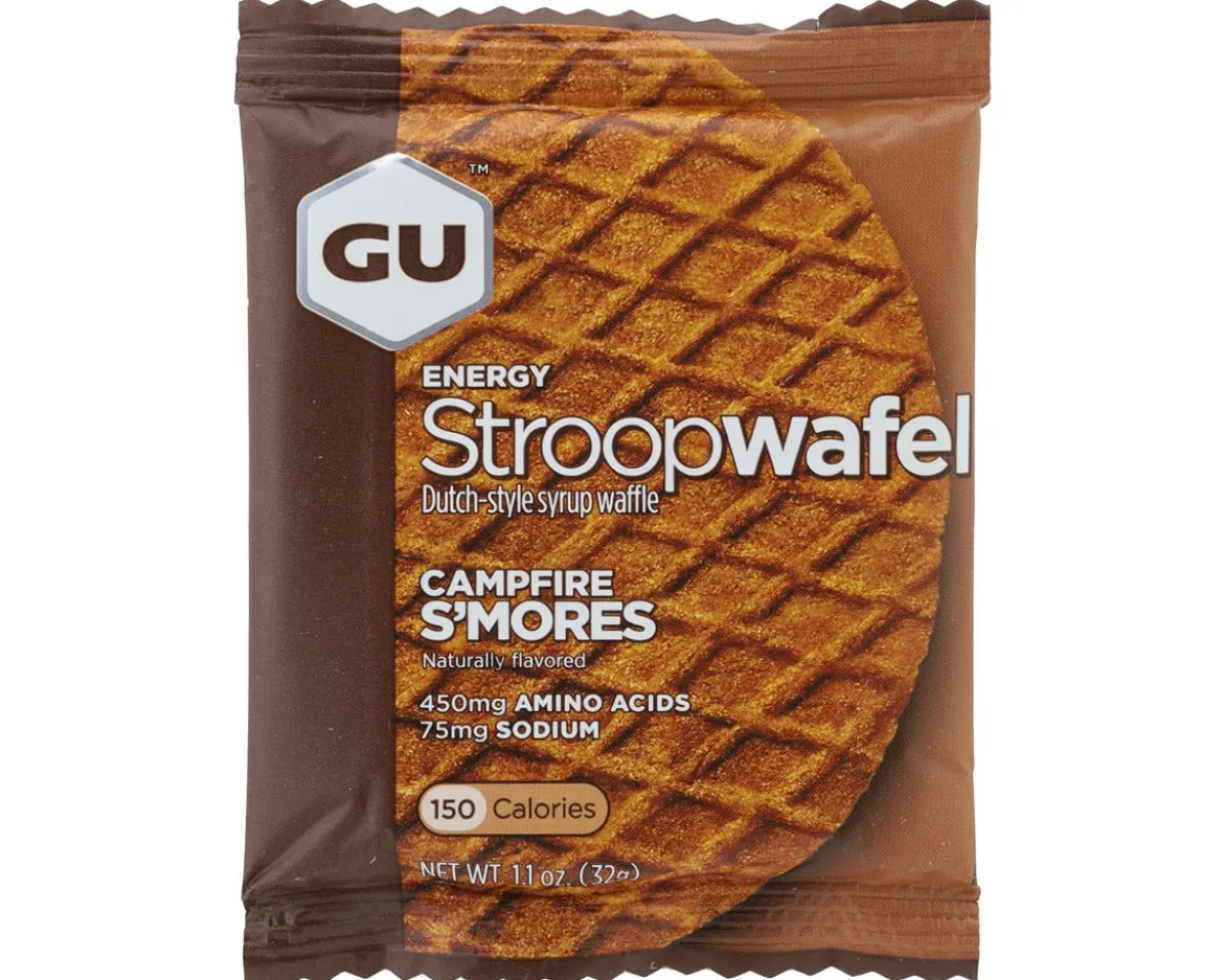 GU Energy Stroopwafel (Campfire S'Mores) (16 | 1.1oz Packets)