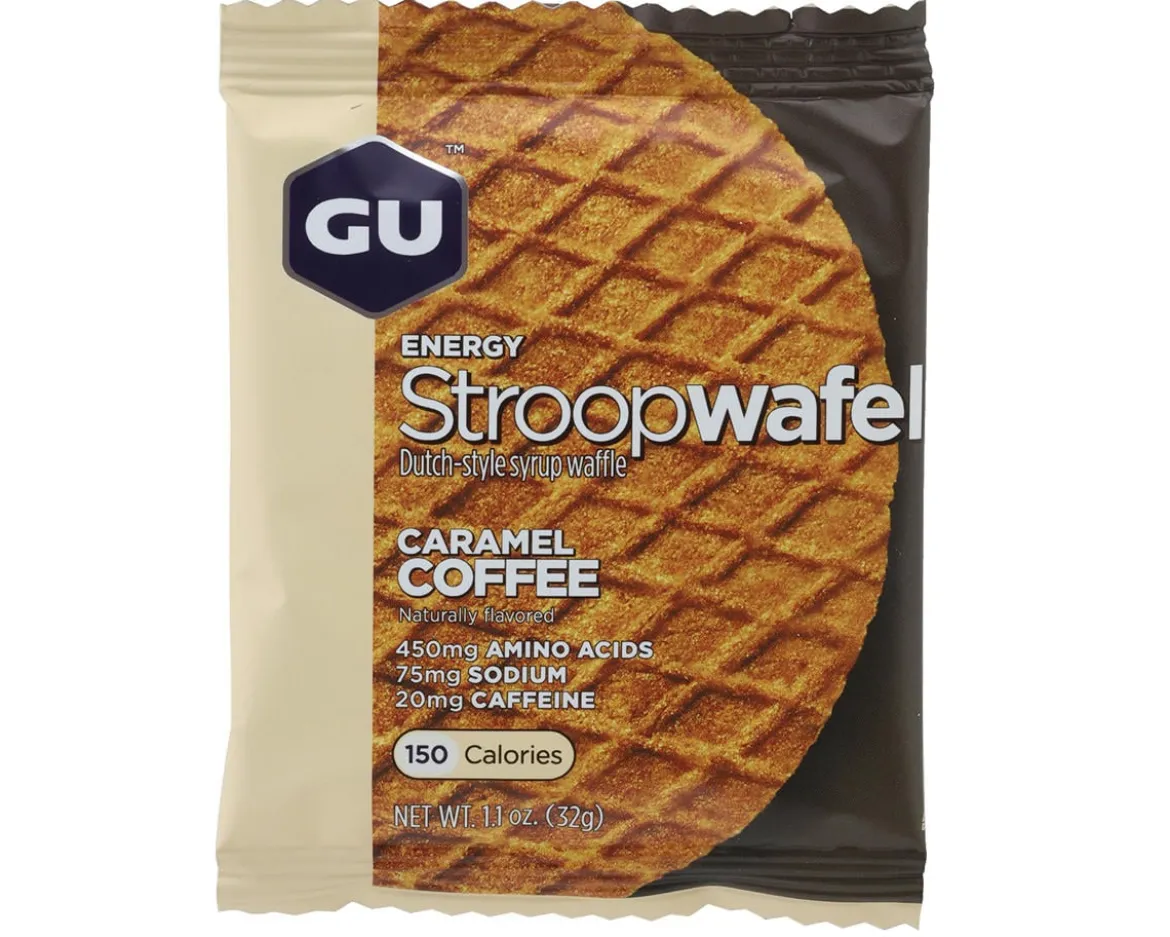 GU Energy Stroopwafel (Caramel Coffee) (16 | 1.1oz Packets)