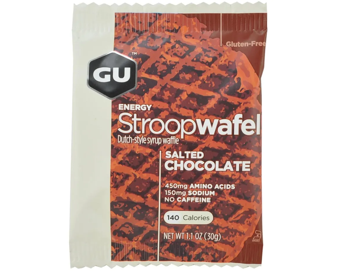 GU Energy Stroopwafel (Salted Chocolate) (16 | 1.1oz Packets)
