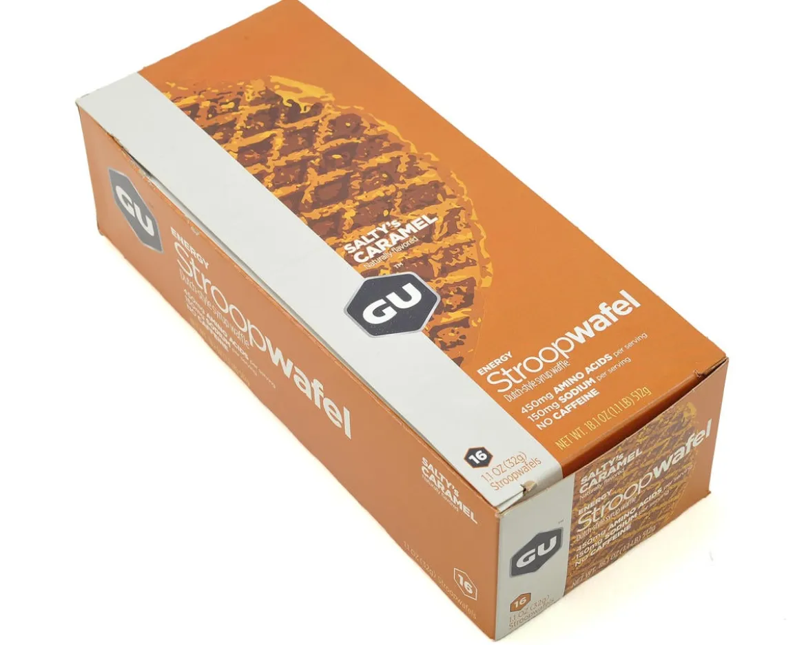 GU Energy Stroopwafel (Salty's Caramel) (16 | 1.1oz Packets)