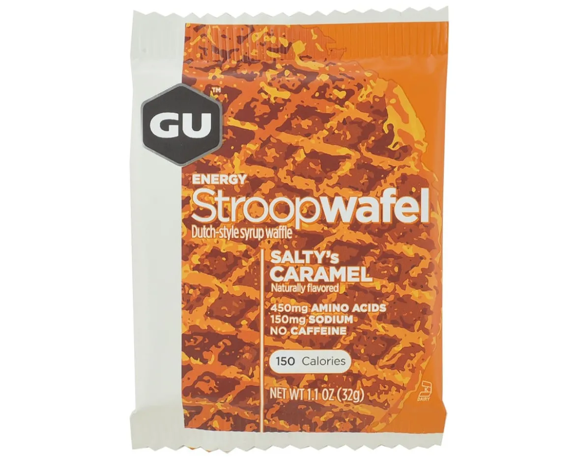 GU Energy Stroopwafel (Salty's Caramel) (16 | 1.1oz Packets)