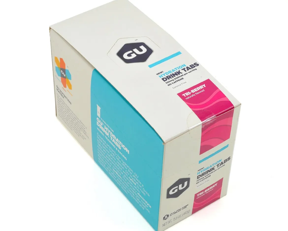 GU Hydration Drink Tablets (Tri Berry) (8 Tubes)