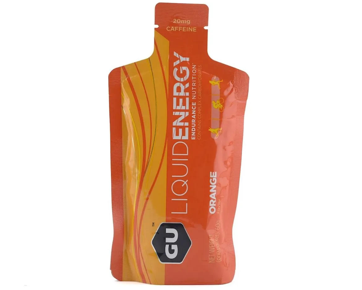 GU Liquid Energy Gel (Orange) (12 | 2.1oz Packets)
