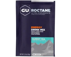 GU Roctane Energy Drink Mix (Summit Tea w/Caffeine) (10 | 2.3oz Packets)
