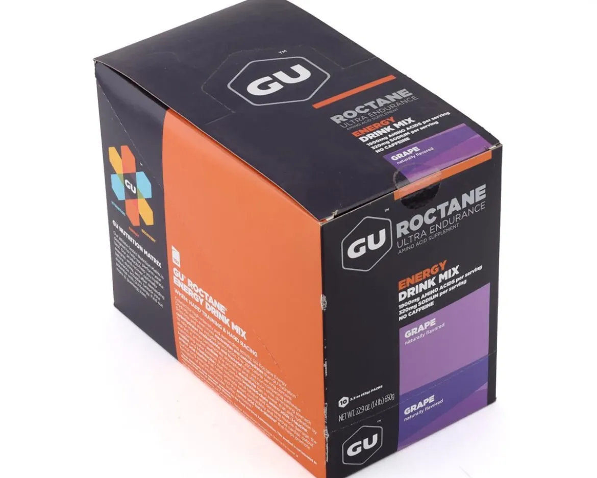 GU Roctane Energy Drink Mix (Grape) (10 | 2.3oz Packets)