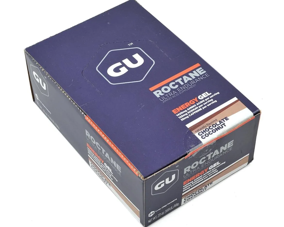 GU Roctane Energy Gel (Chocolate Coconut) (24 | 1.1oz Packets)