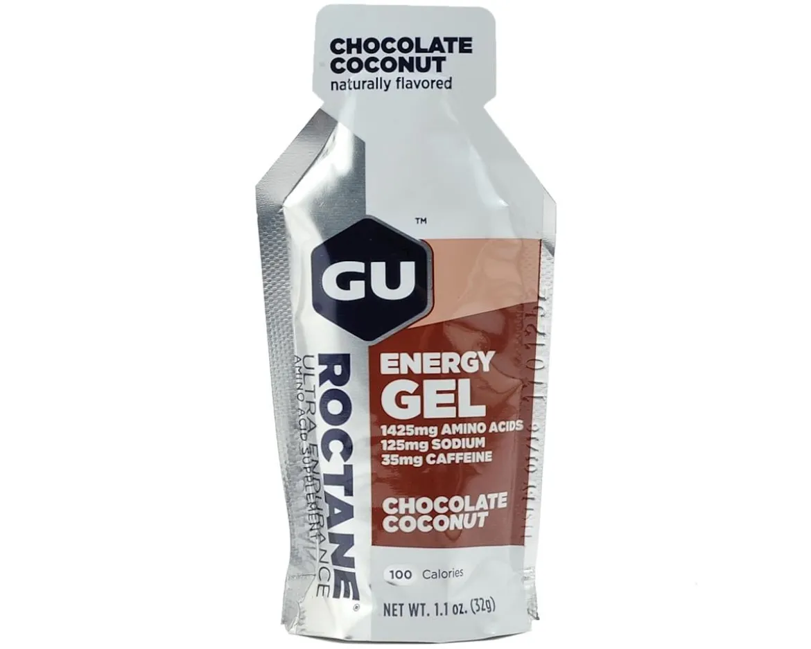GU Roctane Energy Gel (Chocolate Coconut) (24 | 1.1oz Packets)