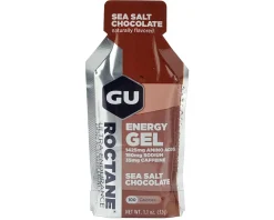 GU Roctane Energy Gel (Sea Salt Chocolate) (24 | 1.1oz Packets)