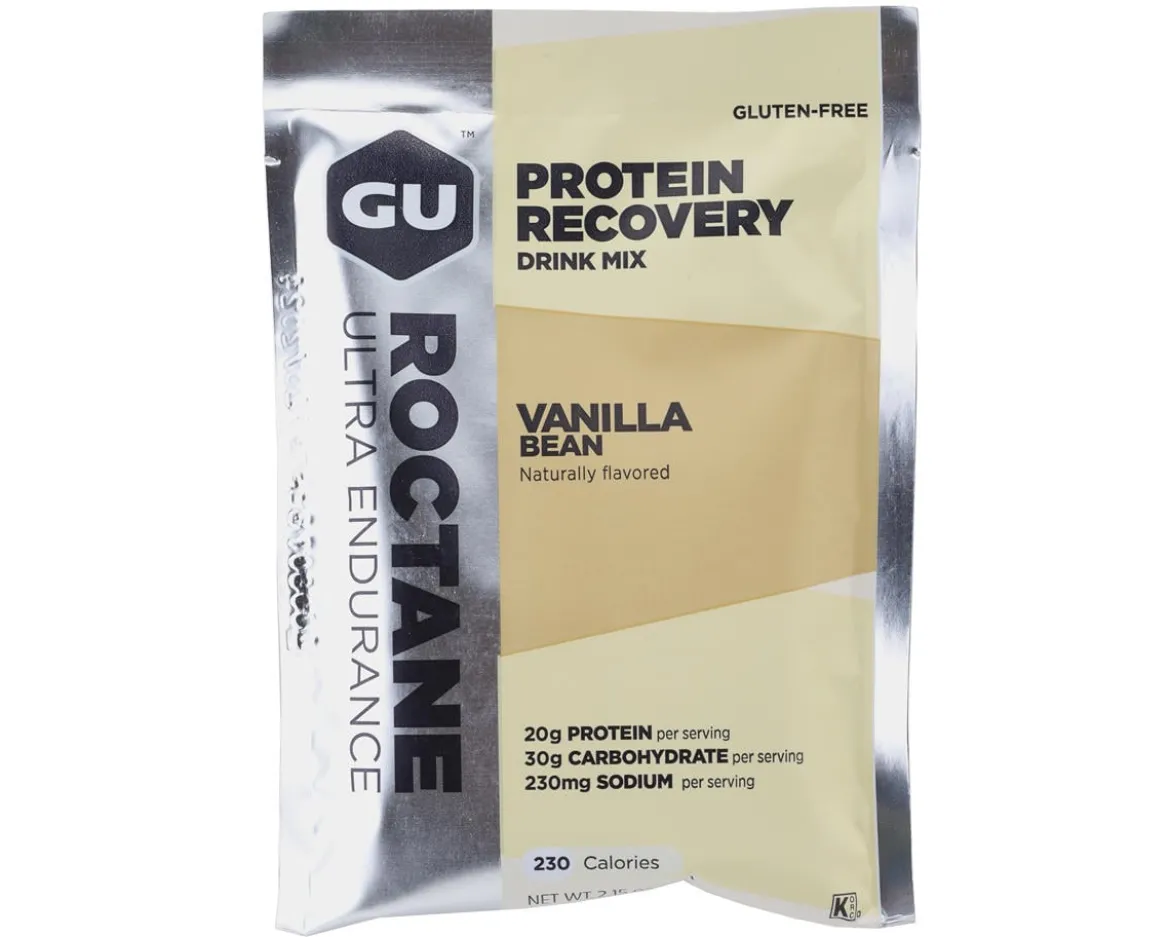 GU Roctane Protein Recovery Drink Mix (Vanilla Bean) (10 | 2.15oz Packets)