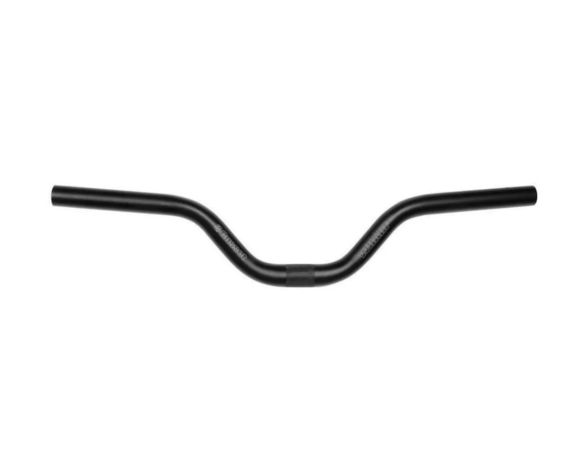 Gusset Wharf Urban Riser Bar (Black) (25.4/31.8mm) (76mm Rise) (560mm) (5/6° Sweep)