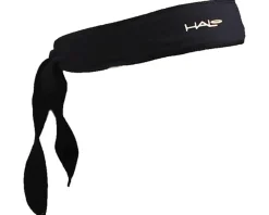 Halo Headband I Tie Headband (Black)