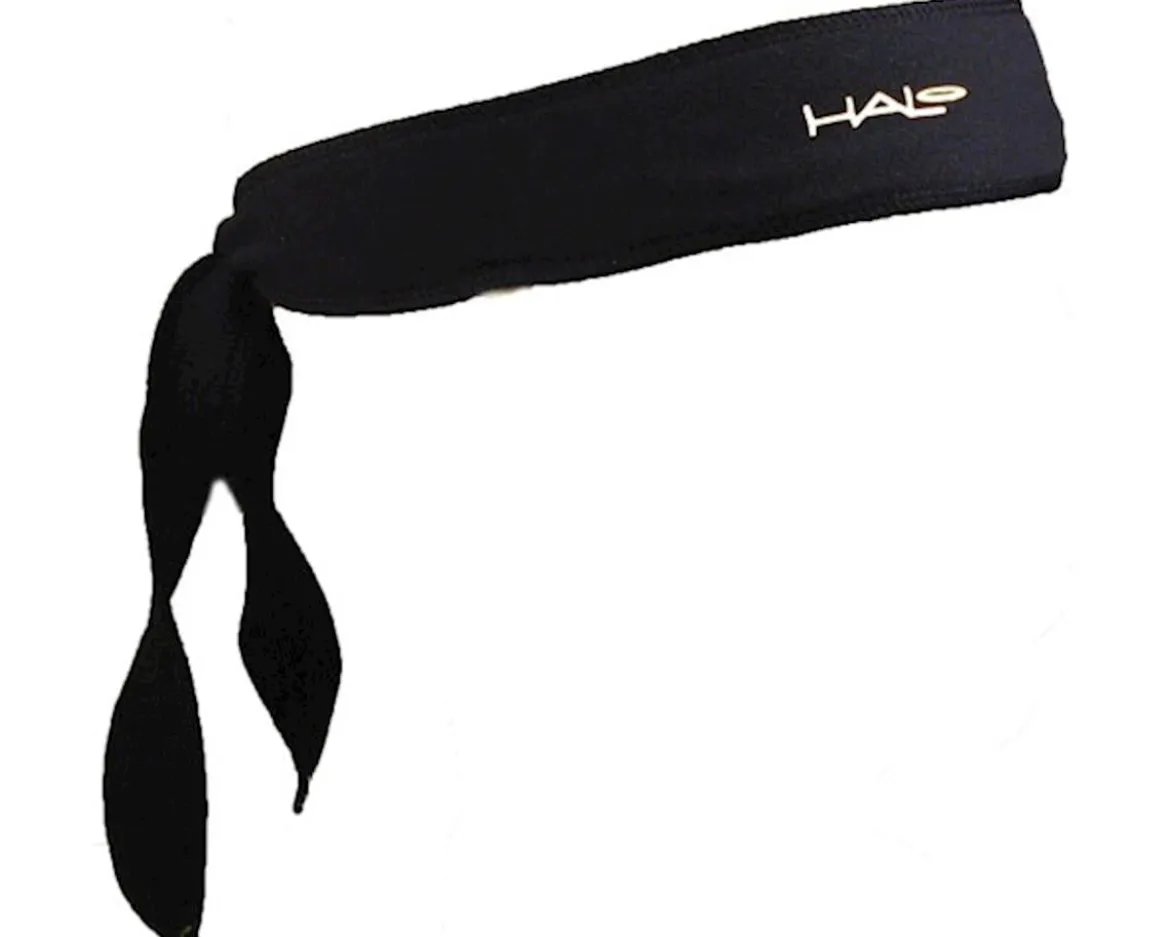 Halo Headband I Tie Headband (Black)