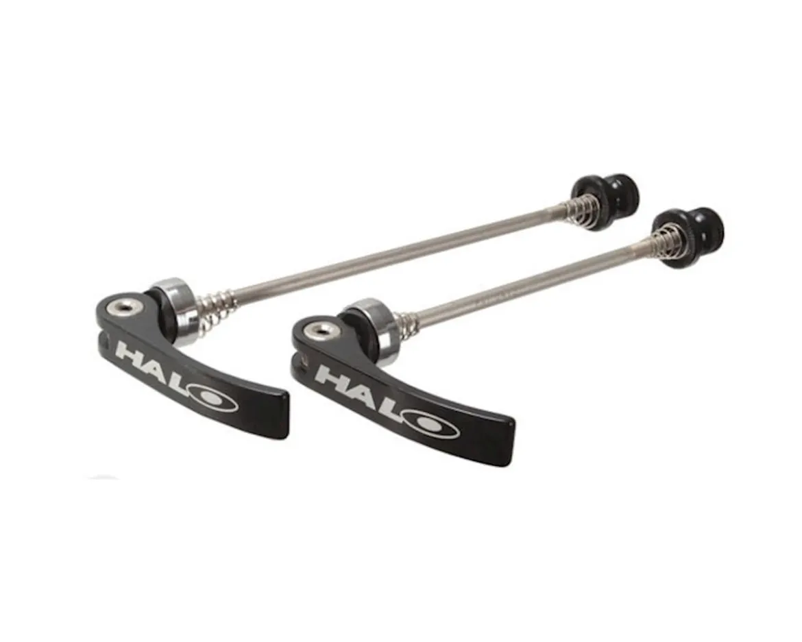 Halo Wheels Porkies Quick Release Skewer Set (Black) (100/135mm)