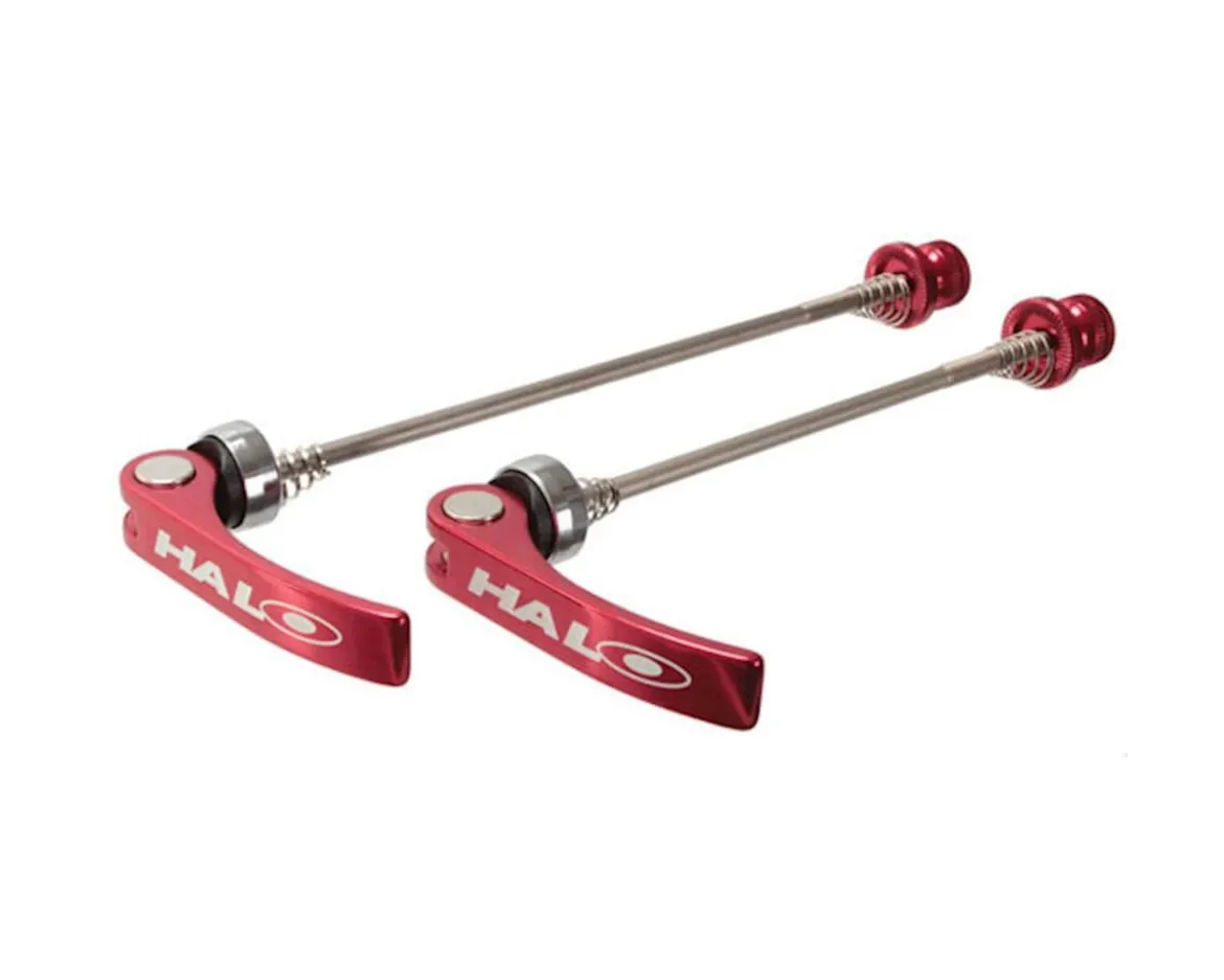 Halo Wheels Porkies Quick Release Skewer Set (Red) (100/135mm)
