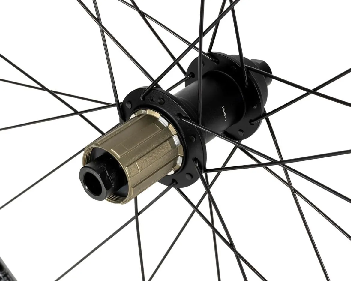 HED Emporia GA Performance Rear Wheel (Black) (Shimano HG 11/12) (12 x 142mm) (700c) (Centerlock) (Tubeless)