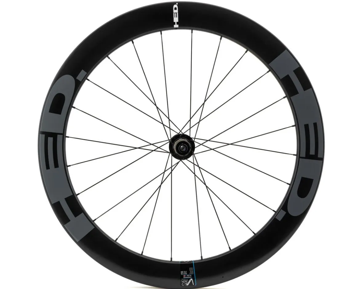 HED Vanquish V62 Wheel (Black) (Shimano HG 11/12) (Rear) (12 x 142mm) (700c) (Centerlock) (Tubeless)