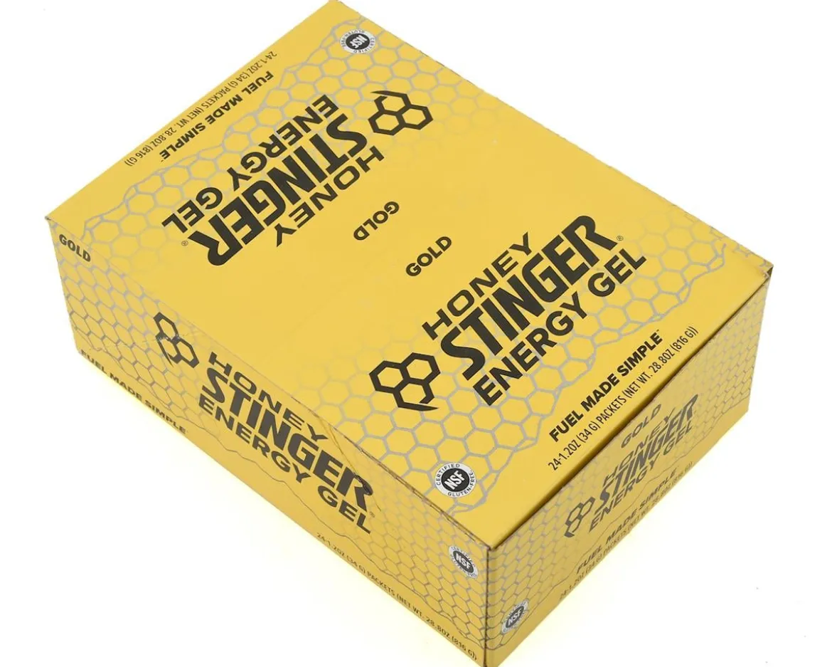 Honey Stinger Energy Gel (Gold) (24 | 1.2oz Packets)
