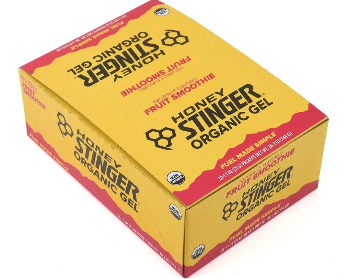 Honey Stinger Energy Gel (Fruit Smoothie) (24 | 1.2oz Packets)