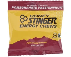 Honey Stinger Organic Energy Chews (Pomegranate Passion) (12 | 1.8oz Packets)