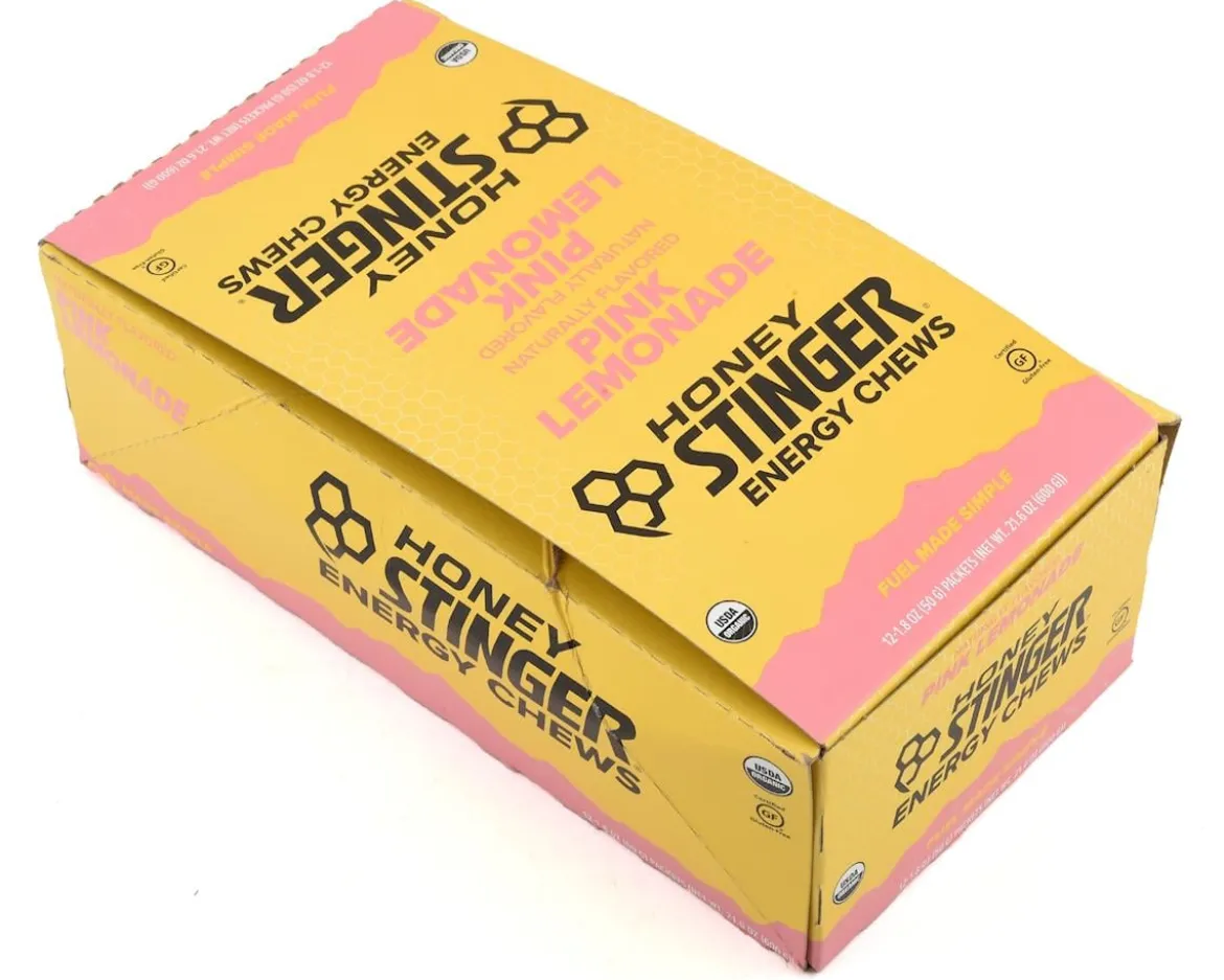 Honey Stinger Organic Energy Chews (Pink Lemonade) (12 | 1.8oz Packets)