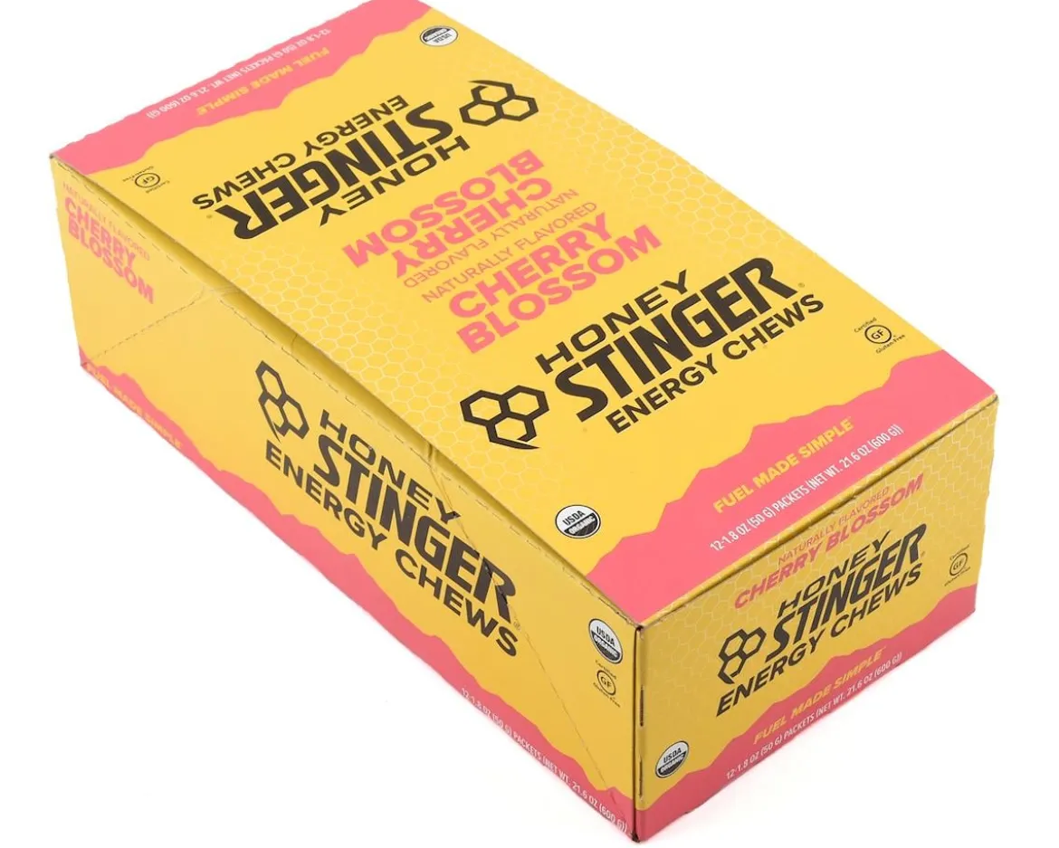 Honey Stinger Organic Energy Chews (Cherry Blossom) (12 | 1.8oz Packets)