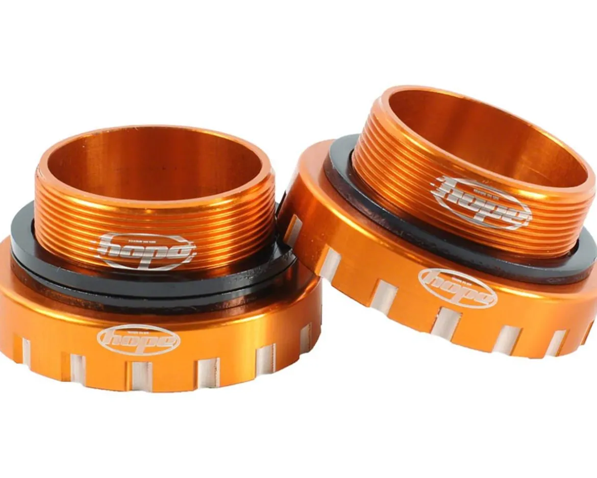 Hope BSA30 Threaded Bottom Bracket (Orange) (BSA) (68/73/83/100/120mm) (30mm Spindle)