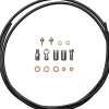 Hope Standard Hydraulic Hose Kit (Black) (1500mm) (Moto/Mono/Tech/Mini) (1500mm)