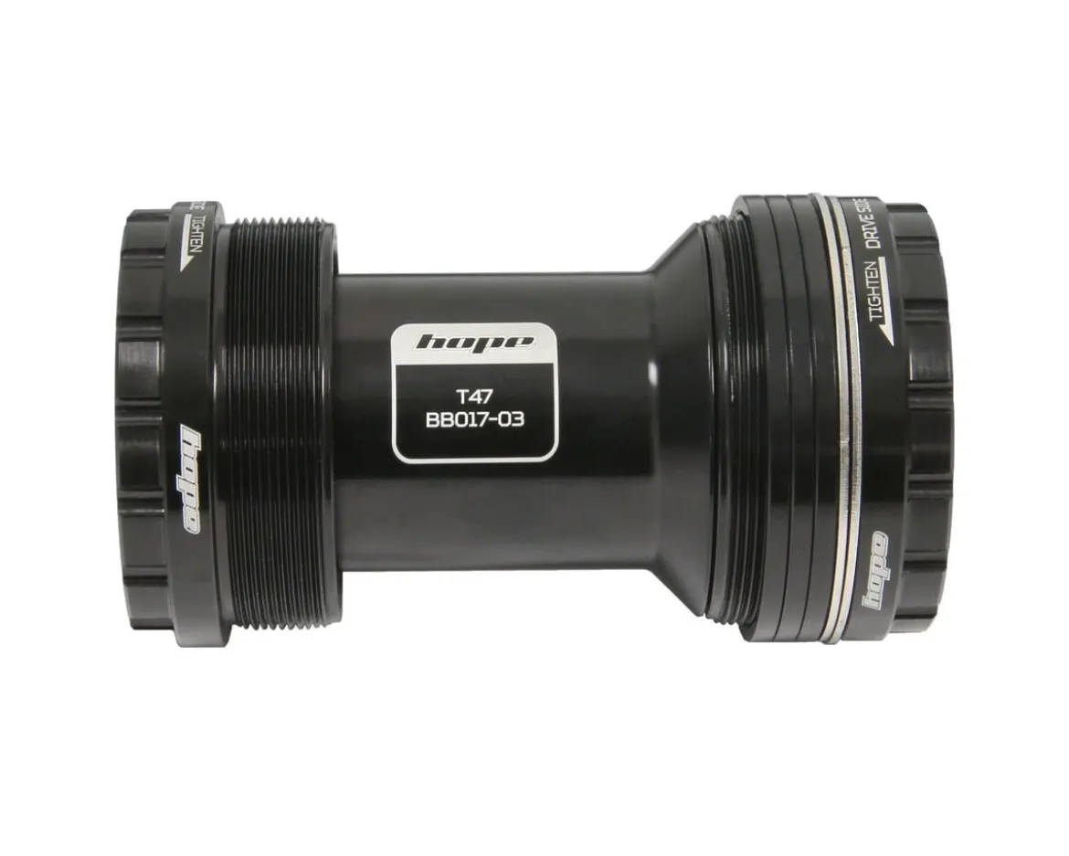 Hope T47 Threaded Bottom Bracket (Black) (T47) (68/73mm) (30mm Spindle)