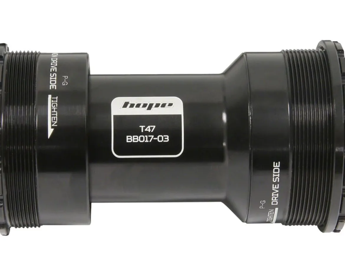 Hope T47 Threaded Bottom Bracket (Black) (T47) (86.5/89.5/92mm) (30mm Spindle)