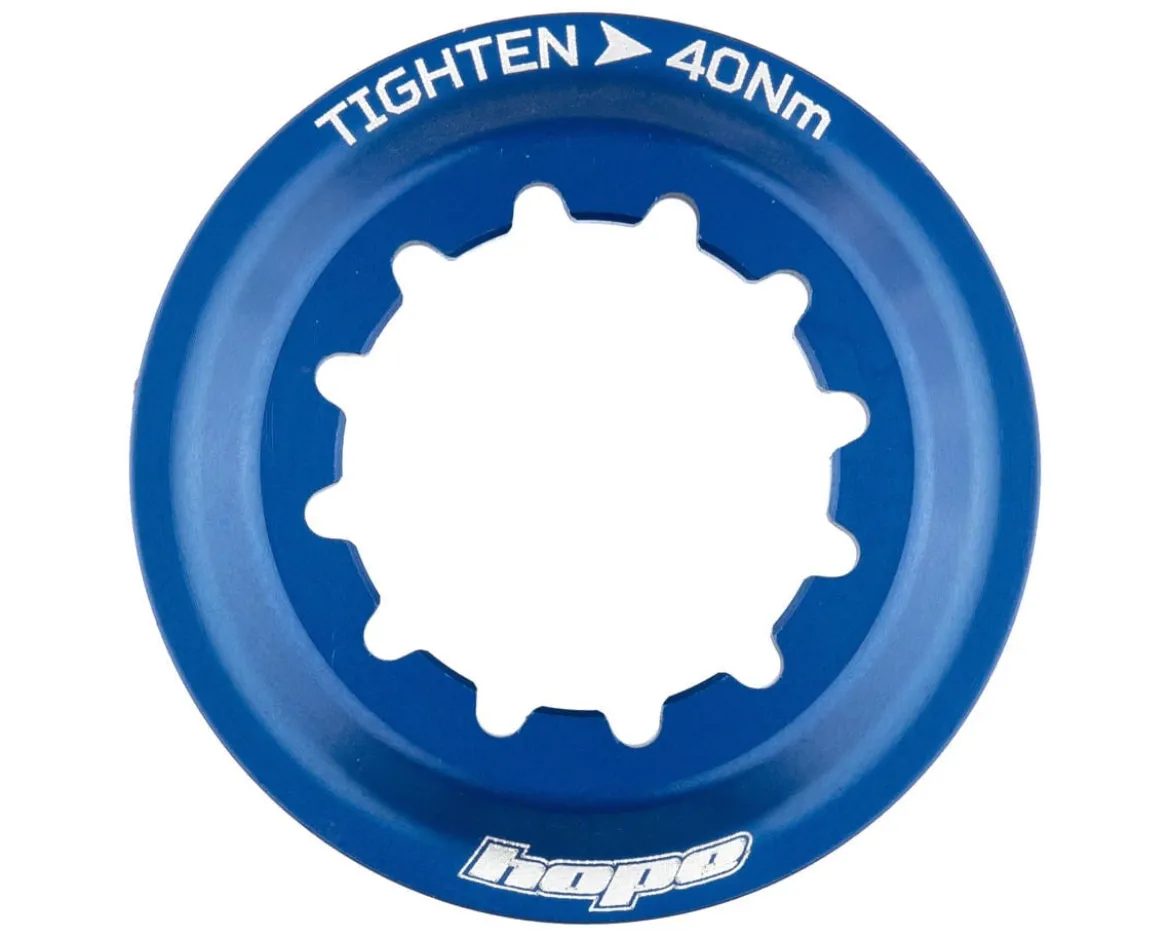 Hope Centerlock Rotor Disc Lockring (Blue) (Internal Spline)
