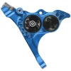 Hope RX4+ Road/Gravel Disc Brake Caliper (Blue) (Hydraulic) (Front) (Front Flat DM +20) (DOT)