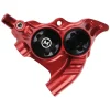 Hope RX4+ Road/Gravel Disc Brake Caliper (Red) (Hydraulic) (Front or Rear) (Flat Mount Direct+20) (Mineral Oil)