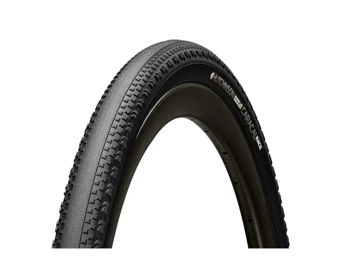 Hutchinson Caracal Race Tubeless Gravel Tire (Black) (700c) (40mm) (Folding) (Mach Tread 3.0)