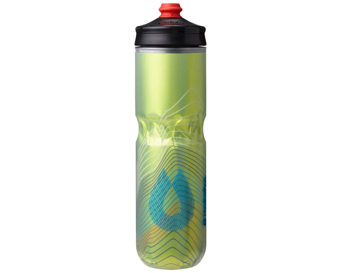 Hydrapak Polar Surge Ascent Insulated Water Bottle (Yellow) (24oz) (Single)