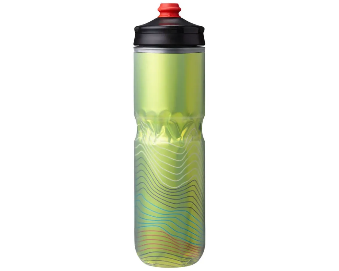 Hydrapak Polar Surge Ascent Insulated Water Bottle (Yellow) (24oz) (Single)