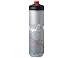 Hydrapak Polar Surge Ascent Insulated Water Bottle (Silver) (24oz) (Single)