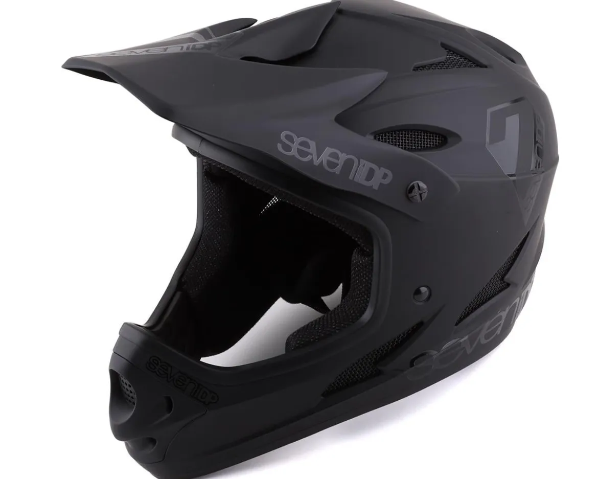 7iDP M1 Full Face Helmet (Black) (M)