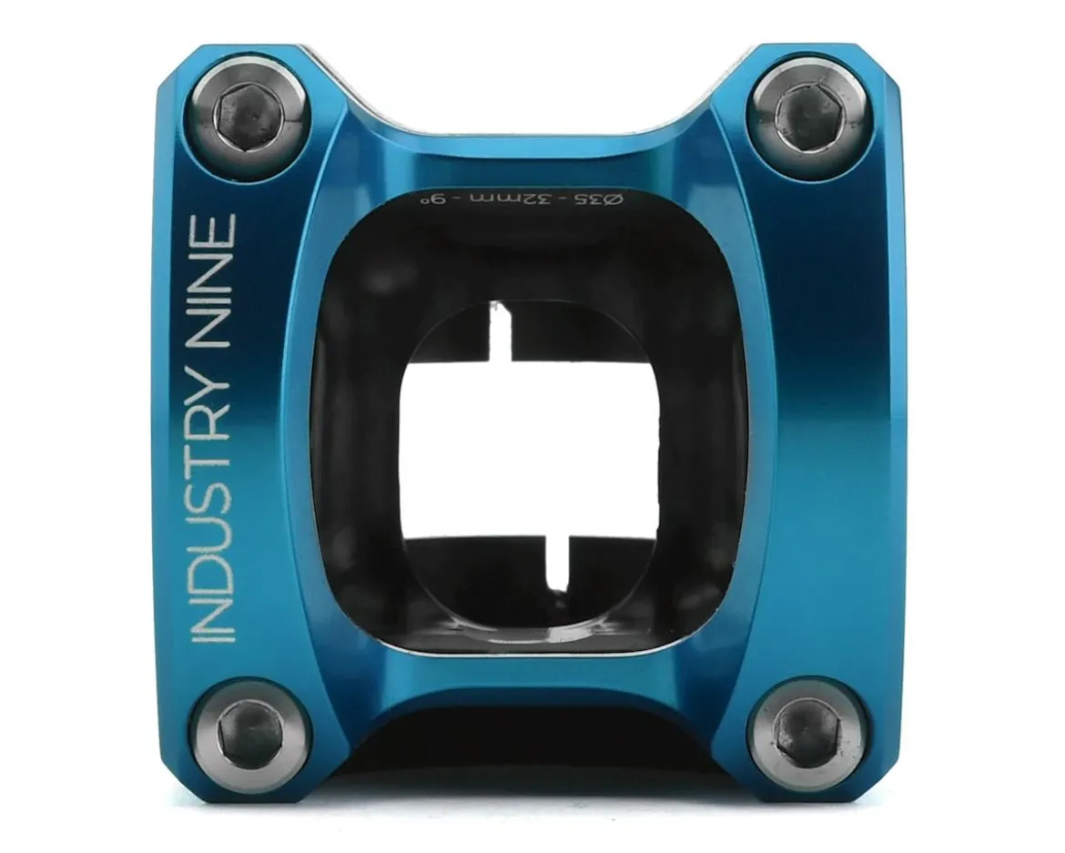 Industry Nine A35 Stem (Black/Turquise) (35.0mm) (32mm) (9°)