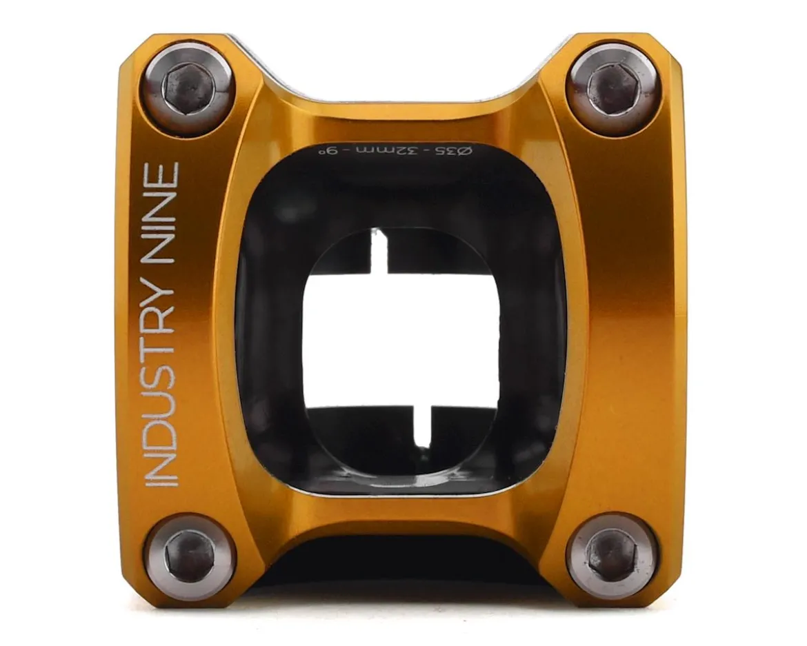 Industry Nine A35 Stem (Black/Gold) (35.0mm) (32mm) (9°)