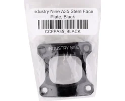 Industry Nine A35 Stem Face Plate (Black)
