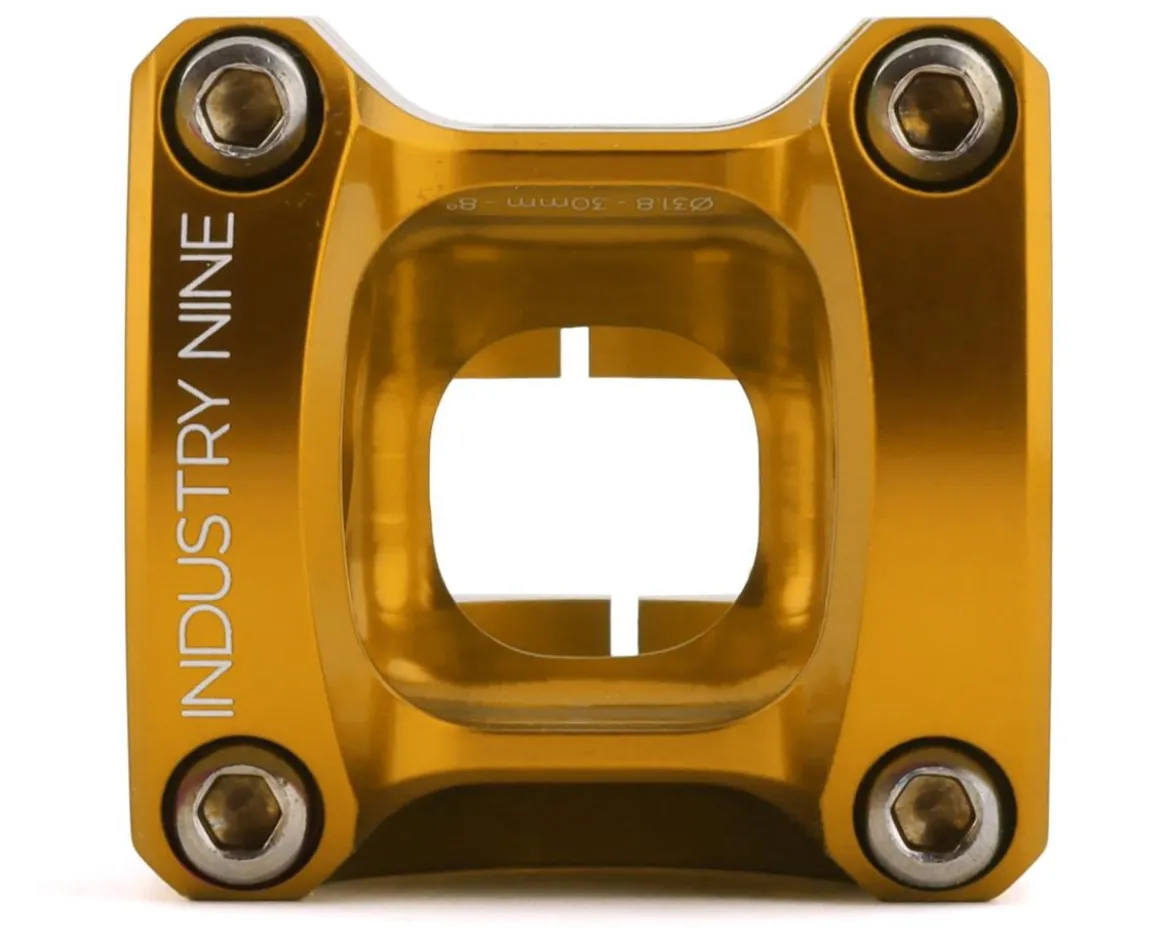 Industry Nine A318 Stem (Gold) (31.8mm) (30mm) (8°)