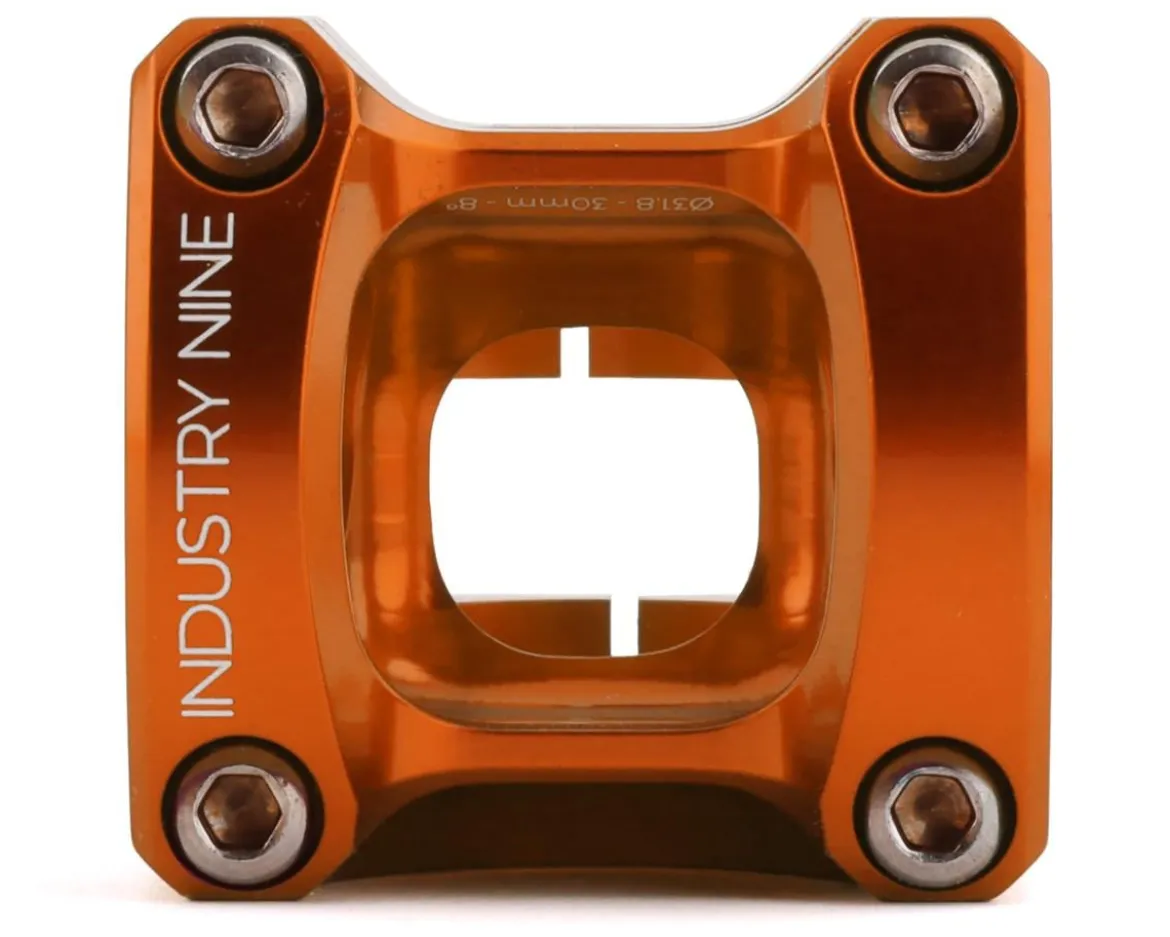 Industry Nine A318 Stem (Orange) (31.8mm) (30mm) (8°)