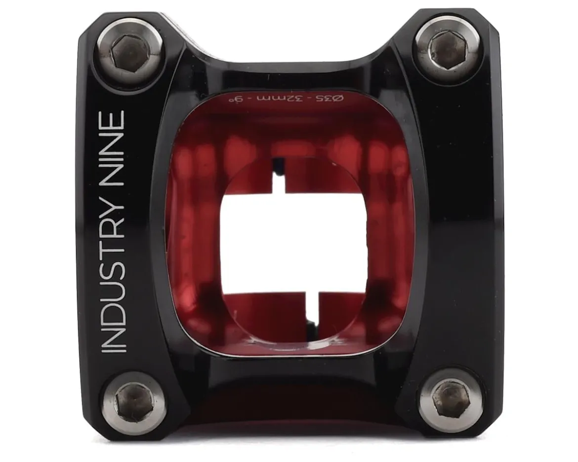 Industry Nine A35 Stem (Red/Black) (35.0mm) (32mm) (9°)
