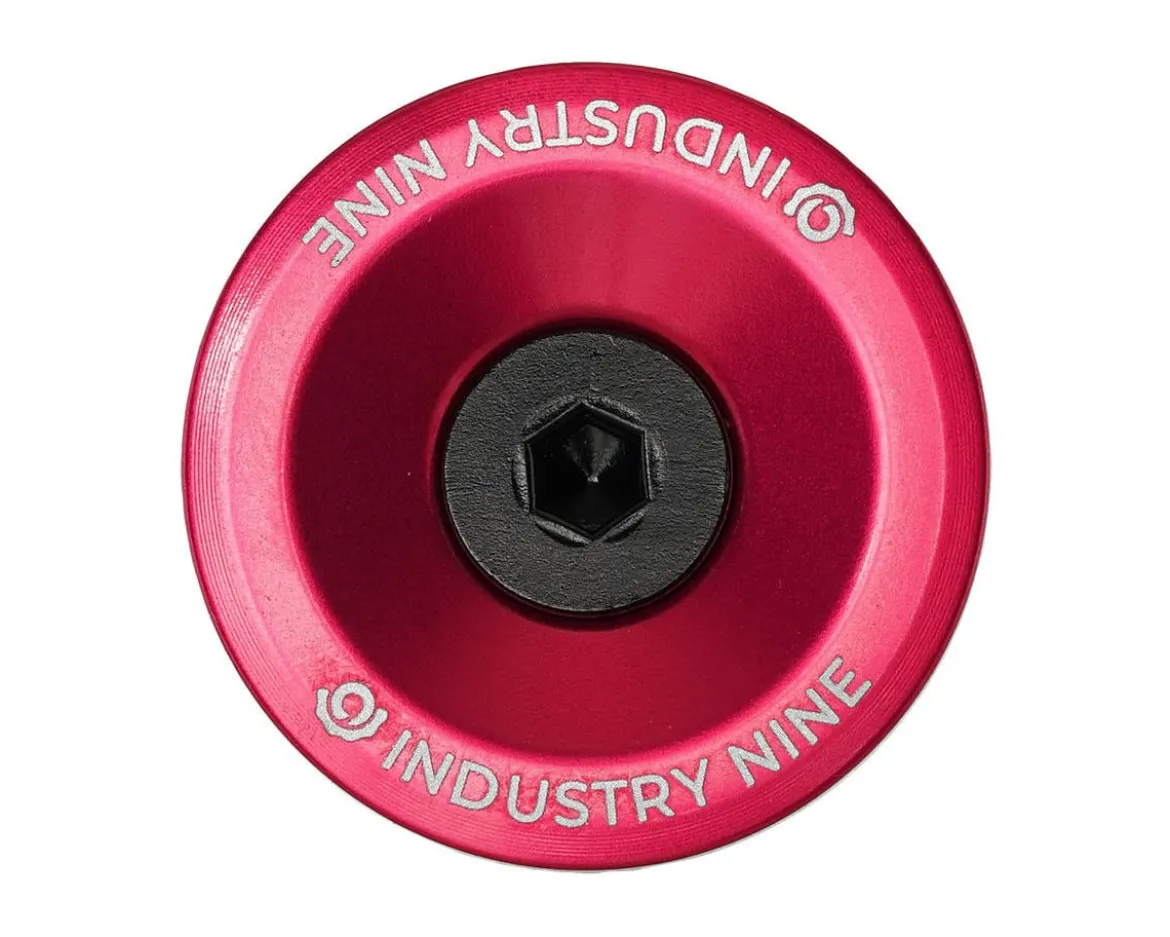 Industry Nine Ultra Light Aluminum Top Cap (Pink) (1-1/8")